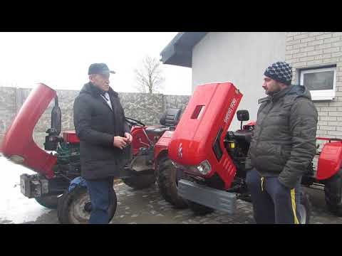 Видео: Сравнение китайских тракторов Weituo TS-24 и Shifeng SF-240.