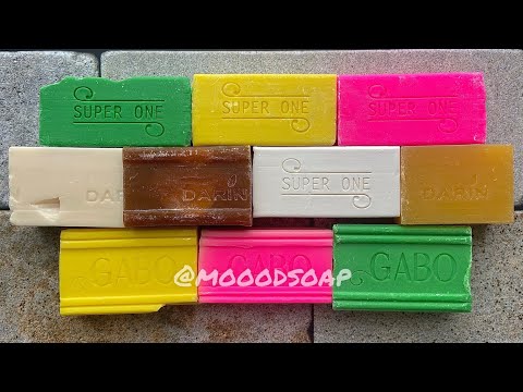 Видео: GABO/SUPER ONE/DARIN soaps🤤 ASMR|Cutting soap|Carving soap|АСМР|Резка мыла *no talking*