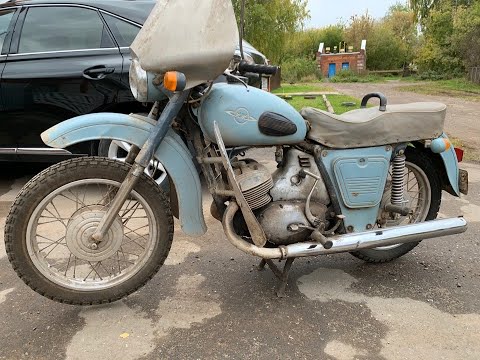 Видео: Купили старый Иж Юпитер-2 1971 // Нашли мотоцикл в чермете