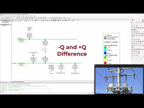 Видео: Компенсация реактивной мощности в DIgSILENT | Батарея шунтирующих конденсаторов.