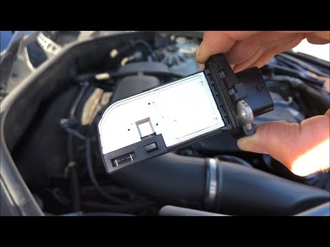 Видео: Датчики массового расхода воздуха (MAF) и абсолютного давления воздуха (MAP) BMW 530d (F10, F11)