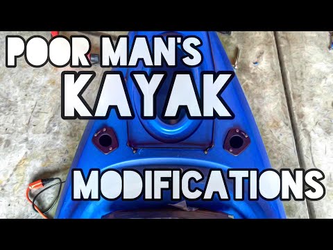 Видео: Модификации каяка для бедняков