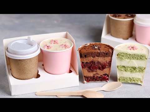 Видео: ТРЕНД!!! ТОРТ В СТАКАНЕ/ Сразу 2 РЕЦЕПТА/ Cake To Go/ Рецепт торта в стакане/ Bento Cake To Go