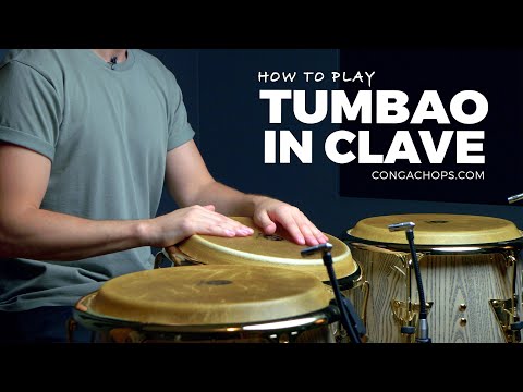 Видео: Уроки игры на конге | Как играть на конге | Как играть на тумбао «на клаве» | CongaChops.com