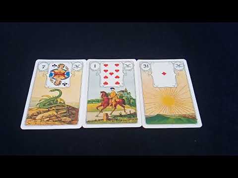 Видео: КАРТА ВСАДНИК В ТРИАДАХ ЛЕНОРМАН.