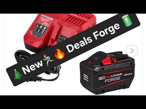 Видео: 🎄НОВИНКА 🏃‍♂️🔥Milwaukee M18 Forge АКЦИЯ ЧЁРНАЯ ПЯТНИЦА Батарейки Home Depot