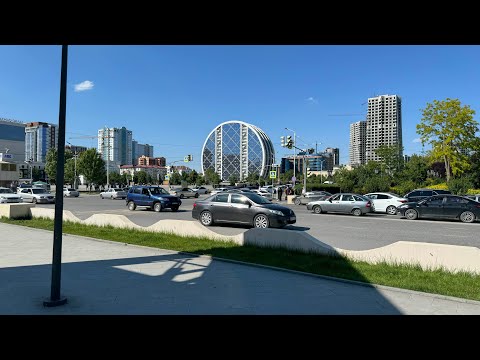 Видео: Grozny, Chechnya - Грозный - Walking Tour - Driving Tour - PART 3