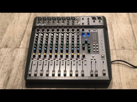 Видео: Недостатки Soundcraft Signature 12 и полный обзор