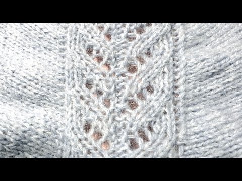 Видео: УЗОР, МОТИВ (+схема) легенький для НАЧИНАЮЩИХ