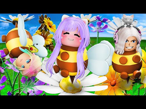 Видео: СНОВА СТАЛИ ПЧЁЛАМИ! ЗАБЫТАЯ ИГРА В РОБЛОКСЕ Roblox Beeface: Be a Bee!