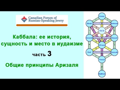 Видео: Каббала: ее история, сущность и место в иудаизме – часть 3 - Аризаль