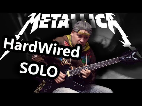 Видео: Как играть соло Hardwired - Metallica! Разбор и табы!