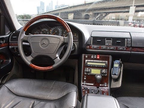 Видео: Добираемся до селектора АКПП,снимаем консоль(Mercedes S500w140)