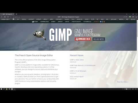 Видео: Gimp аналог фотошоп  | Настройки | Особенности Gimp | Урок 1