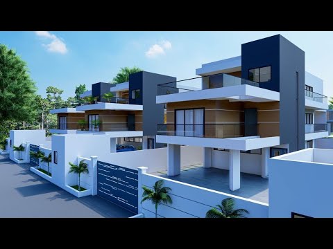 Видео: Красивый ультрасовременный дом с 4 спальнями, частично меблированный, с бассейном || Обзор дома № 93