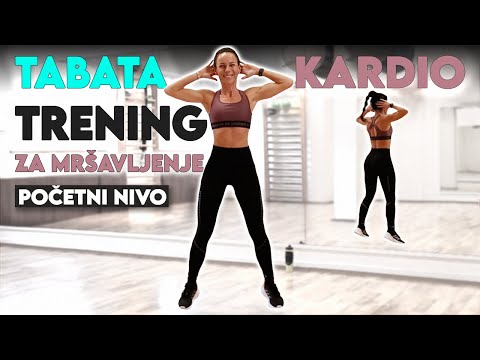 Видео: 20 минут - интенсивная тренировка ТАБАТА для похудения - кардио и HIIT упражнения для начинающих