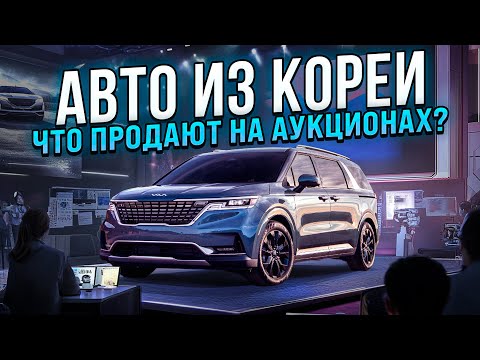 Видео: Авто из Южной Кореи! Что продают на Аукционах?