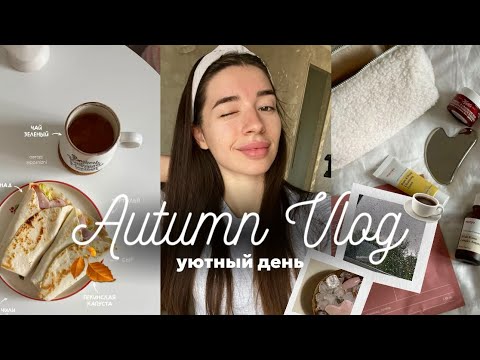 Видео: ОСЕННИЙ VLOG: мой день осенью 🍁🤍 | готовка, макияж, домашняя рутина, кофейня, работа на фрилансе 