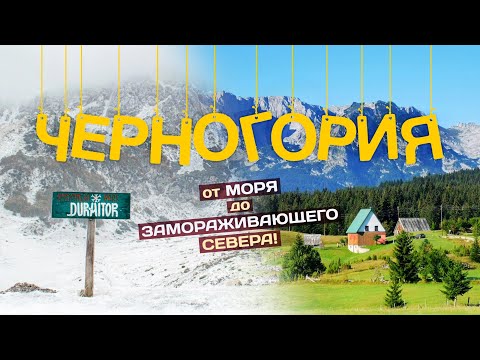 Видео: ЧЕРНОГОРИЯ | От моря до ЗАМОРАЖИВАЮЩЕГО севера! Большое путешествие в 4К