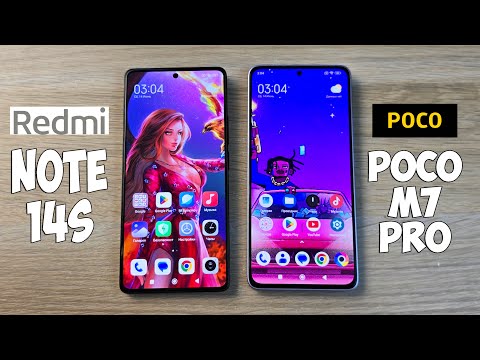 Видео: XIAOMI REDMI NOTE 14S VS POCO M7 PRO - ЧТО ЛУЧШЕ? ПОЛНОЕ СРАВНЕНИЕ!