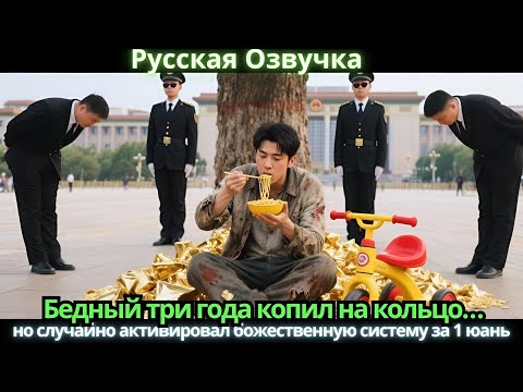 Видео: Бедный три года копил на кольцо… но случайно активировал божественную систему за 1 юань