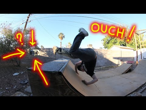 Видео: Переход на переднее сальто во время тестирования новой конфигурации палубы