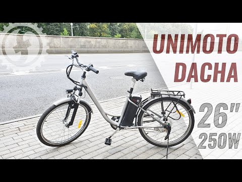 Видео: Электровелосипед 2020 в бюджете до 45000 | Unimoto Dacha 250W 26"