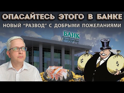 Видео: Не соглашайтесь на это «выгодное предложение» банков - это ловушка