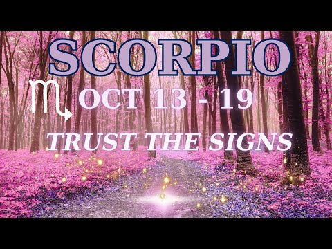 Видео: ♏ Скорпион — 13–19 октября | Доверьтесь знакам 🔮 Трансформация, вера и божественный поток 💫