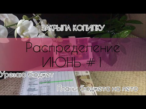 Видео: Распределение по конвертам💌🗳 #8 Июнь 2023