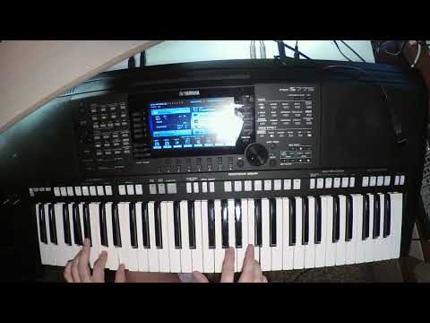 Видео: Yamaha PSR s775 Не плачь Буланова