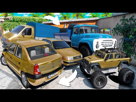 Видео: УГНАЛ КУЧУ ЗОЛОТЫХ ЧИТ ТАЧЕК И ОГРОМНЫЙ МОНСТР ТРАК У МАЖОРА ЗА 180 СЕК! БИТВА ВОРОВ В ГТА 5 ОНЛАЙН!