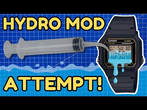 Видео: ⌚ Попытка Casio W217H HYDRO MOD! 💧УСПЕХ или НЕУДАЧА?! 😨