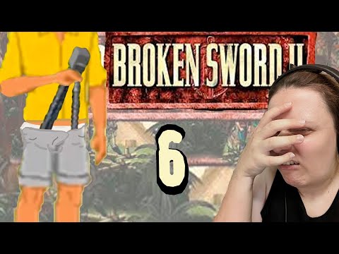 Видео: Не клади это в штаны!! - Broken Sword II: The Smoking Mirror (ремастер) - 6