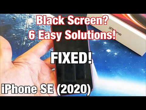 Видео: iPhone SE 2 (2020): как исправить черный экран (6 простых решений)