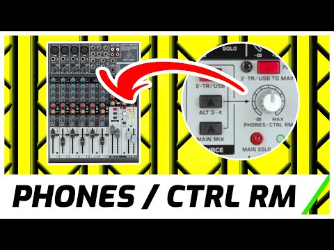 Видео: Выход Behringer Xenyx Control Room | Пошаговое руководство и настройка