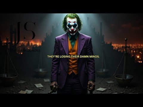 Видео: ОНИ СХОДЯТ С РАЗУМА. — Речь Джокера (мощная)