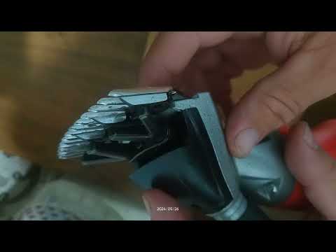 Видео: Правильное выставление ножей у машинки для стрижки овец.