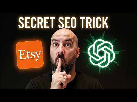 Видео: 99% продавцов Etsy не знают этот трюк с ChatGPT