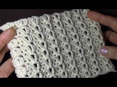 Видео: Топ ажурный. Объемный узор для нижней части