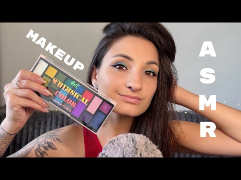 Видео: АСМР МАКІЯЖ АКВАМАРИН 🩵 Фарбуємось і базікаємо / ASMR MAKE UP WHISPER