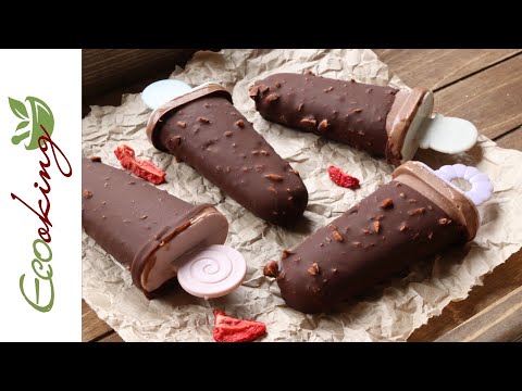 Видео: Бананово-шоколадное эскимо / vegan / без сахара