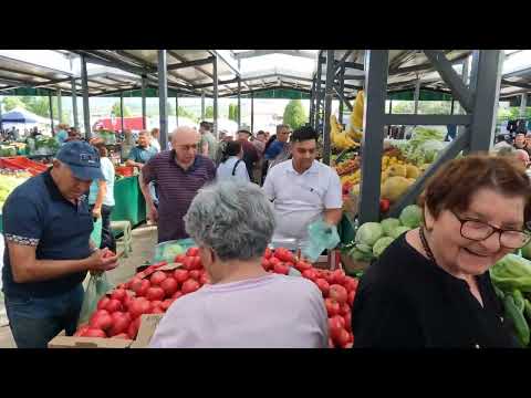 Видео: Градски пазар Делчево (19.07.2025)