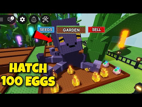 Видео: Вылупляю более 200 яиц PERADISE и получаю питомца-титана🤯 — Вырасти сад