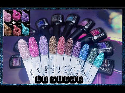 Видео: Cветоотражающий Гель-лак UR SUGAR / AliExpress.