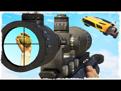 Видео: ГРАНАТЫ vs СНАЙПЕРЫ!!! СТРЕЛЯЙ ИЛИ УМРИ В GTA ONLINE!!!