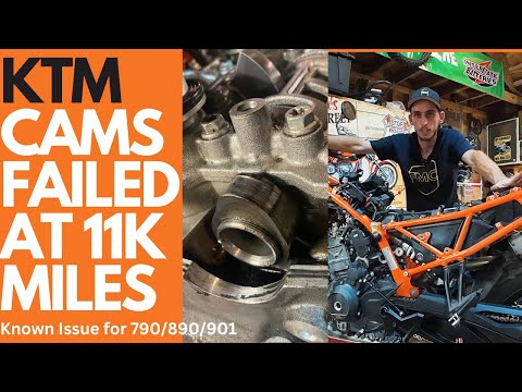 Видео: Неисправность KTM 790: катастрофа распредвала