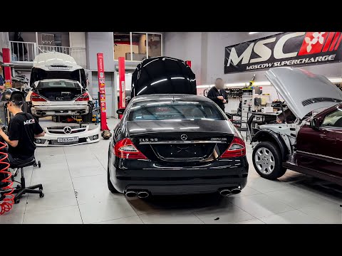 Видео: "Влог: БАНАН в столице - БЕЗ НОМЕРОВ, STAGE, CLS 55 KOMPRESSOR