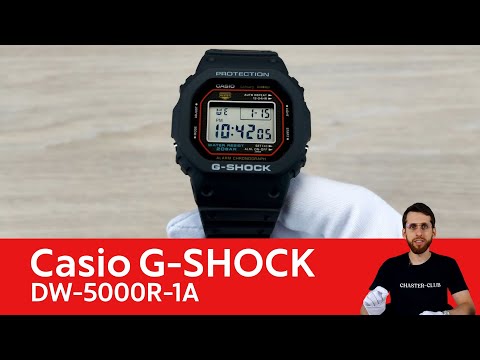 Видео: Самые Первые G-SHOCK / Casio DW-5000R-1A