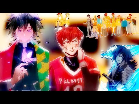Видео: All for the game react to Neli as Tomioka Giyuu /Реакция Всё Ради Игры на Нила это Томиока Гию
